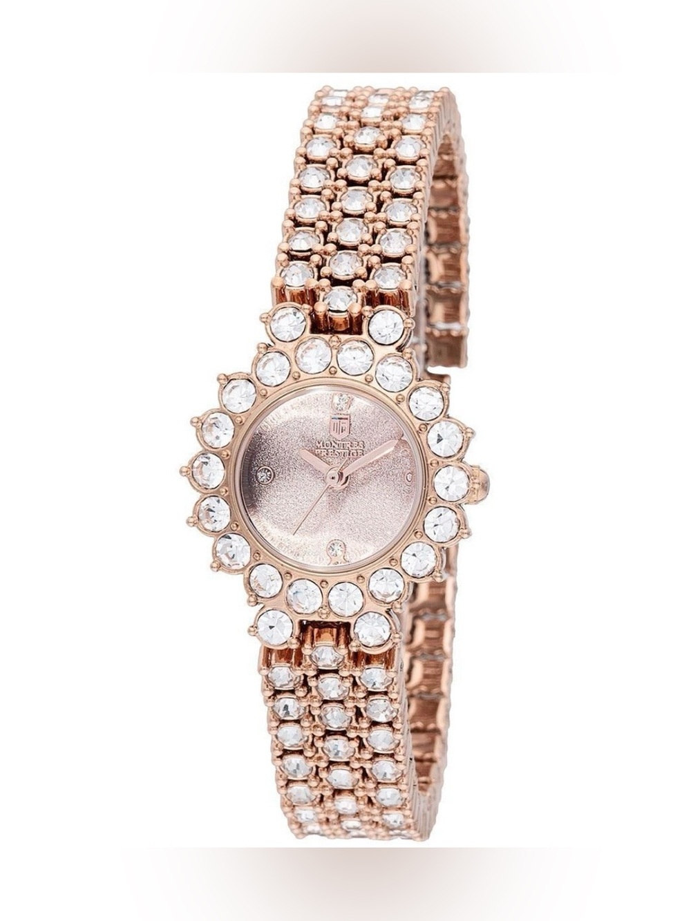Invicta Montres Prestige Rose Gold Ladies Bracelet Watch NWT